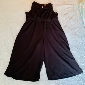 Plus Size Black Jumpsuit